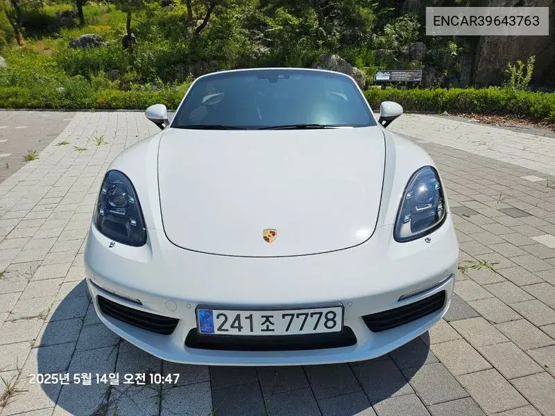 718 Boxster 2.0 VIN: ENCAR39643763 Lot: 39643763