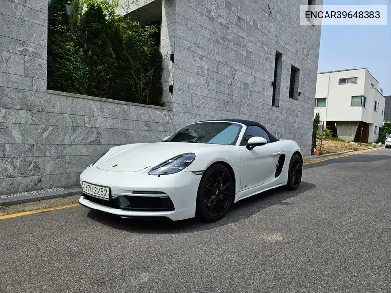 718 Boxster 2.5 Gts VIN: ENCAR39648383 Lot: 39648383