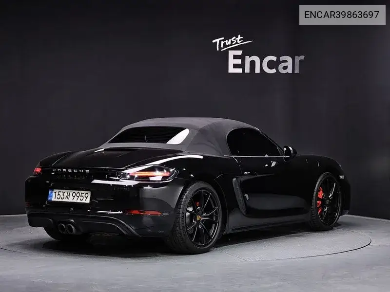 718 Boxster 2.5 Gts VIN: ENCAR39863697 Lot: 39863697