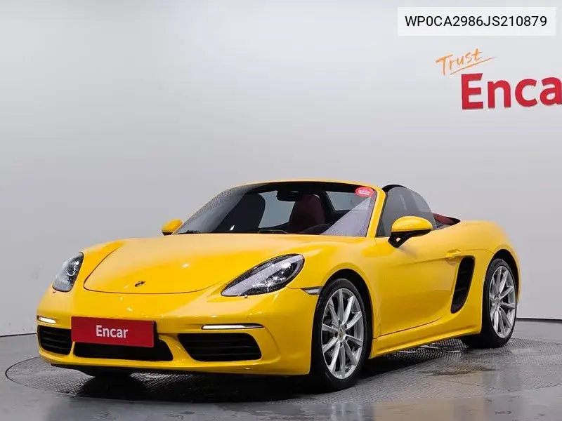718 Boxster 2.0 VIN: WP0CA2986JS210879 Lot: 39909508