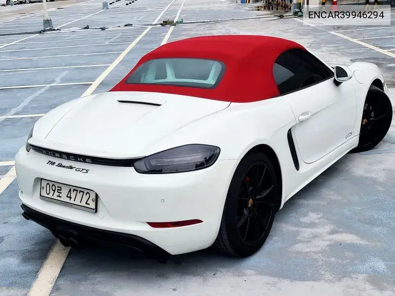 718 Boxster 2.5 Gts VIN: ENCAR39946294 Lot: 39946294