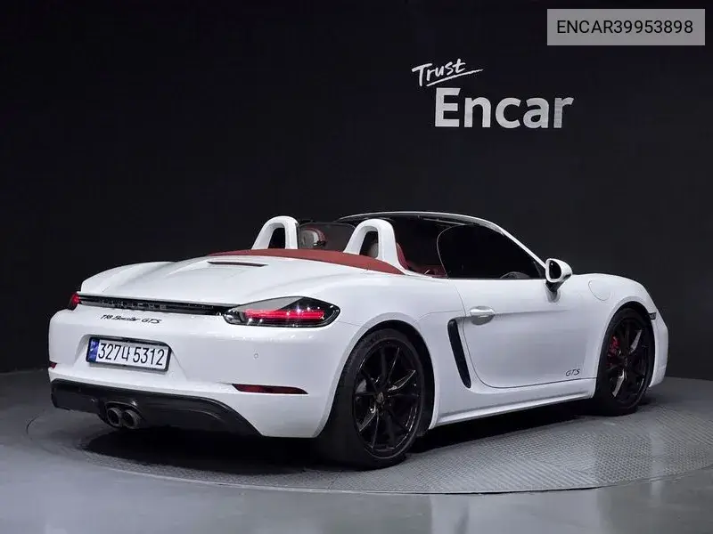 718 Boxster 2.5 Gts VIN: ENCAR39953898 Lot: 39953898