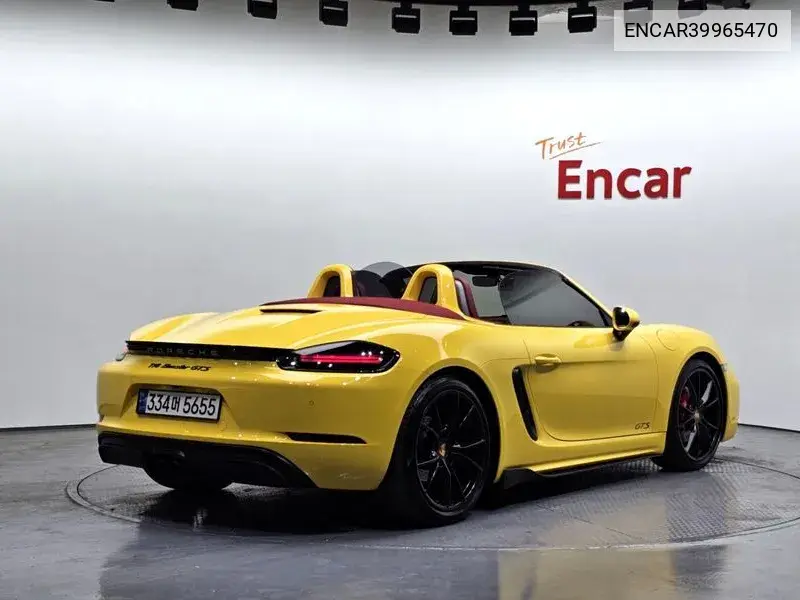 718 Boxster 2.5 Gts VIN: ENCAR39965470 Lot: 39965470