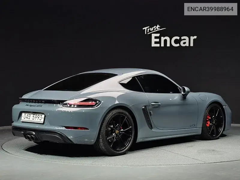 718 Cayman 2.5 Gts VIN: ENCAR39988964 Lot: 39988964