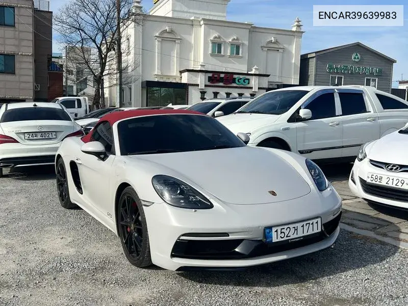 718 Boxster 2.5 Gts VIN: ENCAR39639983 Lot: 39639983