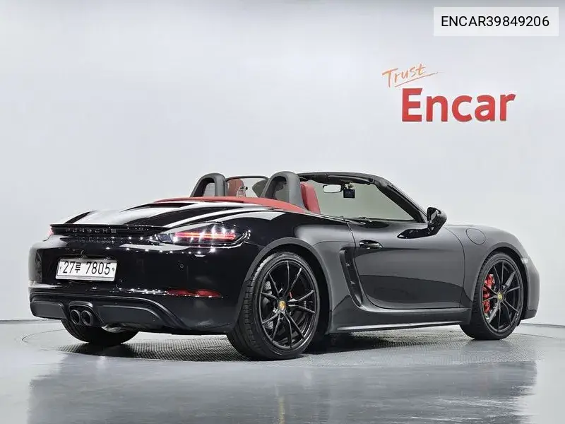 718 Boxster 2.5 Gts VIN: ENCAR39849206 Lot: 39849206