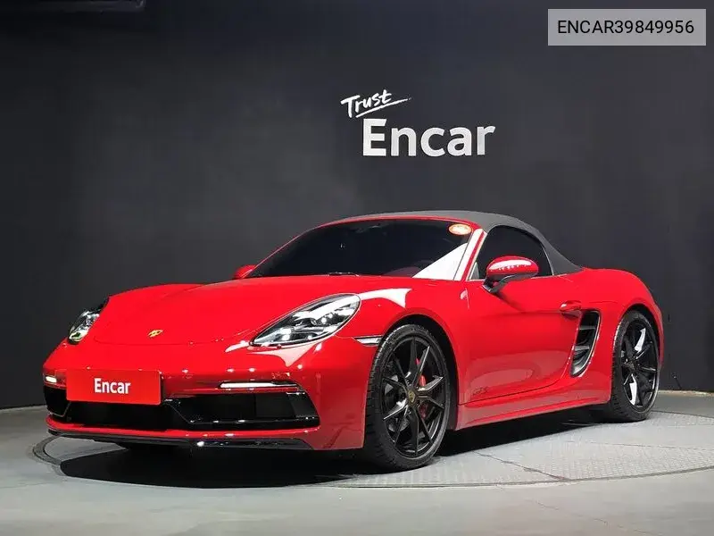 718 Boxster 2.5 Gts VIN: ENCAR39849956 Lot: 39849956