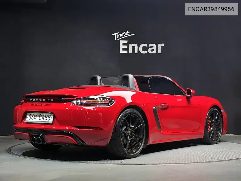 718 Boxster 2.5 Gts VIN: ENCAR39849956 Lot: 39849956