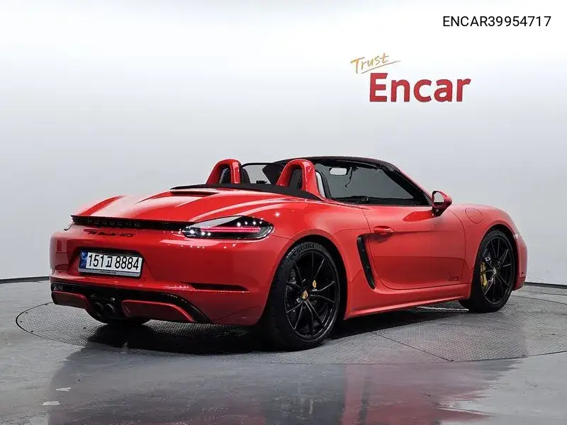 718 Boxster 2.5 Gts VIN: ENCAR39954717 Lot: 39954717