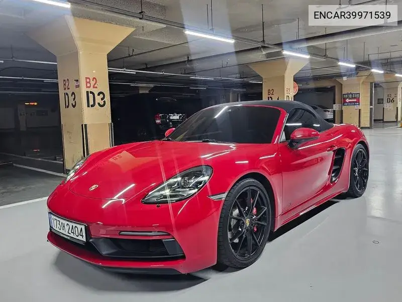 718 Boxster 2.5 Gts VIN: ENCAR39971539 Lot: 39971539