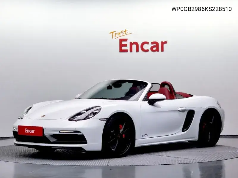718 Boxster 2.5 Gts VIN: WP0CB2986KS228510 Lot: 39995005