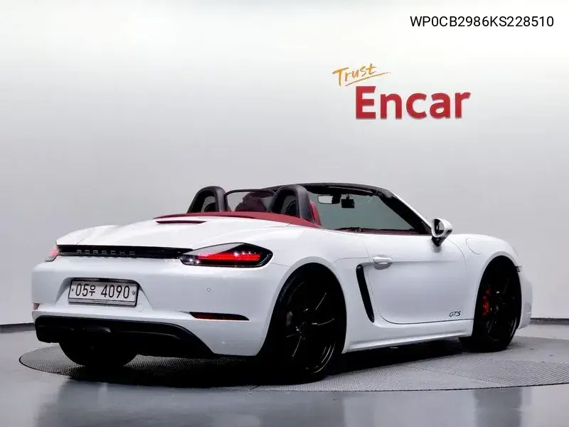 718 Boxster 2.5 Gts VIN: WP0CB2986KS228510 Lot: 39995005