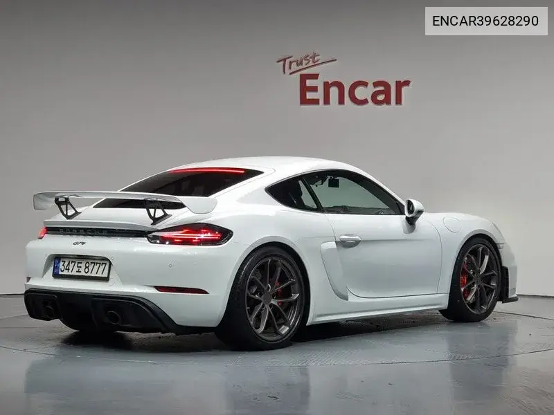 718 Cayman 4.0 Gt4 VIN: ENCAR39628290 Lot: 39628290