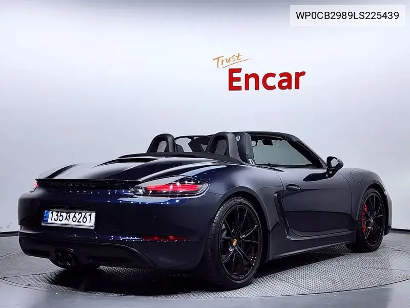 718 Boxster S 2.5 VIN: WP0CB2989LS225439 Lot: 39936940