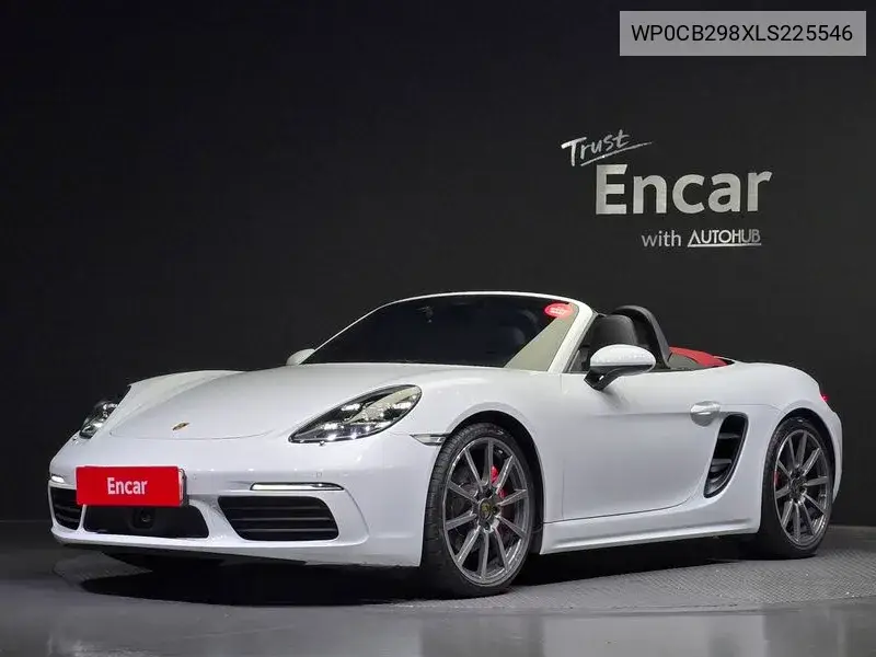 718 Boxster S 2.5 VIN: WP0CB298XLS225546 Lot: 40015839