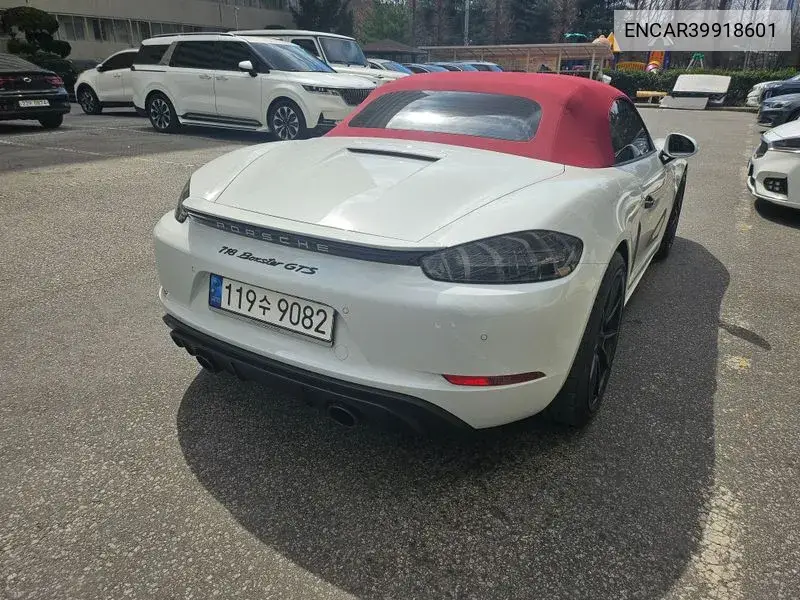 718 Baxter 4.0 Gts VIN: ENCAR39918601 Lot: 39918601