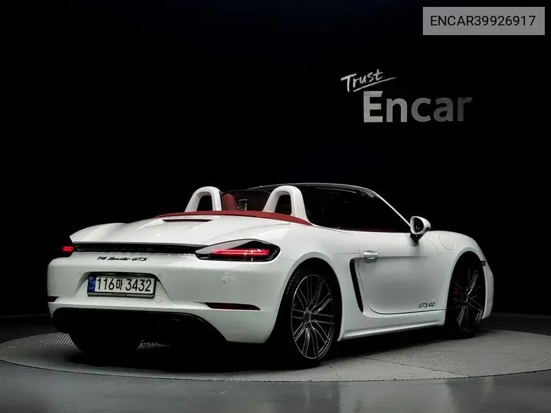 718 Baxter 4.0 Gts VIN: ENCAR39926917 Lot: 39926917