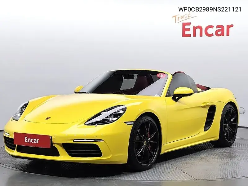 718 Boxster S 2.5 VIN: WP0CB2989NS221121 Lot: 39931694