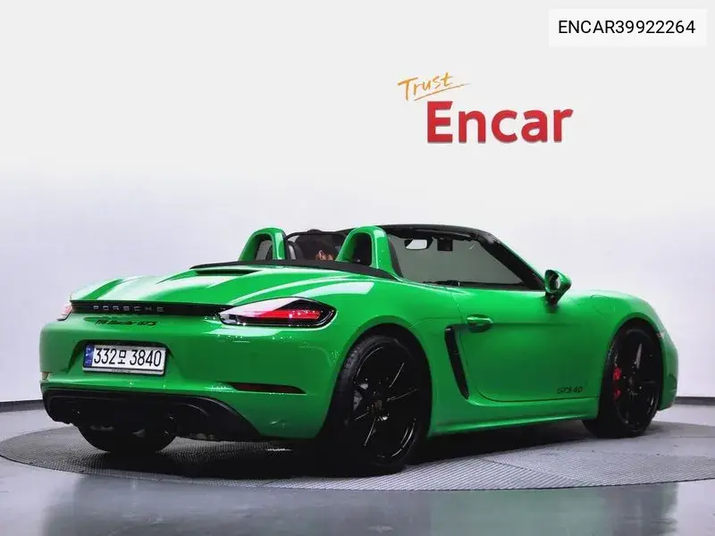 718 Baxter 4.0 Gts VIN: ENCAR39922264 Lot: 39922264