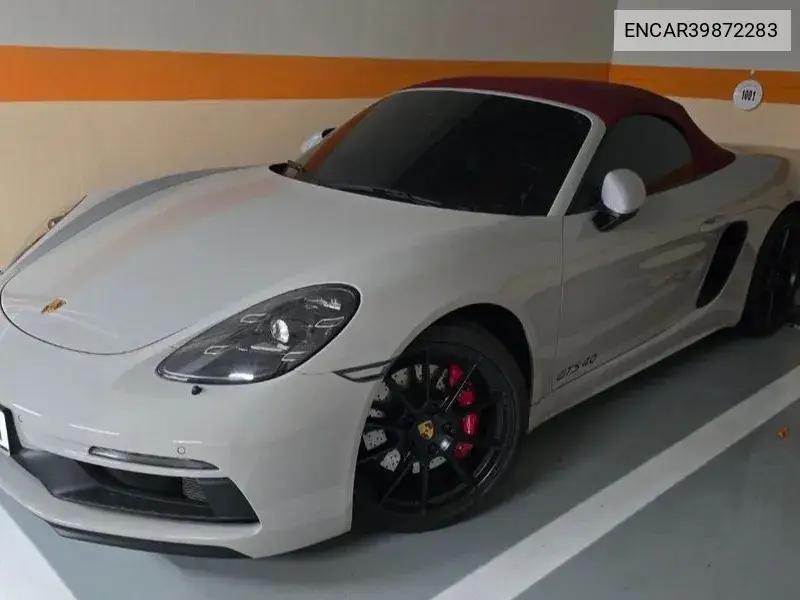 718 Boxster 2.5 Gts VIN: ENCAR39872283 Lot: 39872283