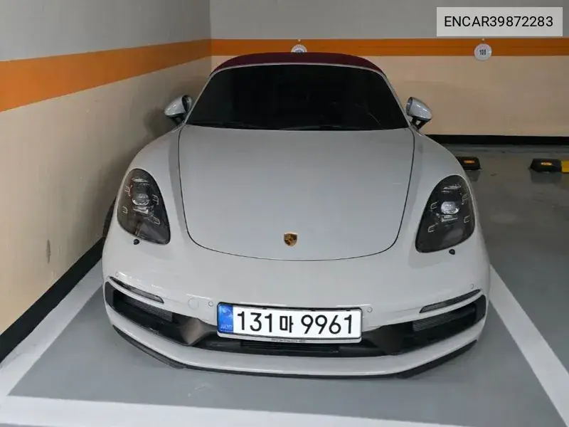 718 Boxster 2.5 Gts VIN: ENCAR39872283 Lot: 39872283