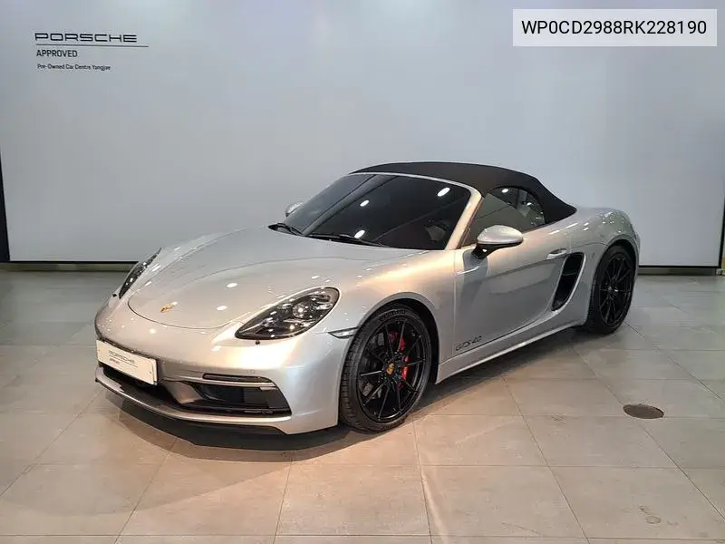 718 Baxter 4.0 Gts VIN: WP0CD2988RK228190 Lot: 39892038