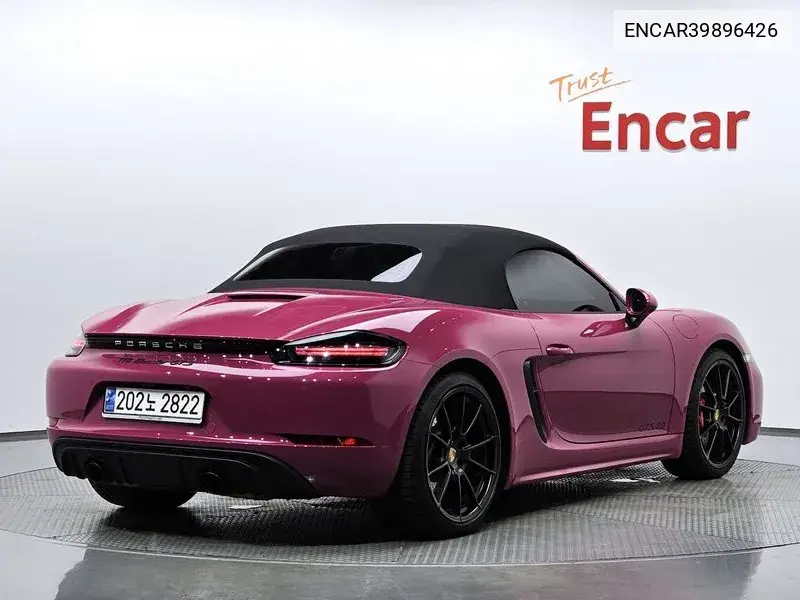 718 Baxter 4.0 Gts VIN: ENCAR39896426 Lot: 39896426