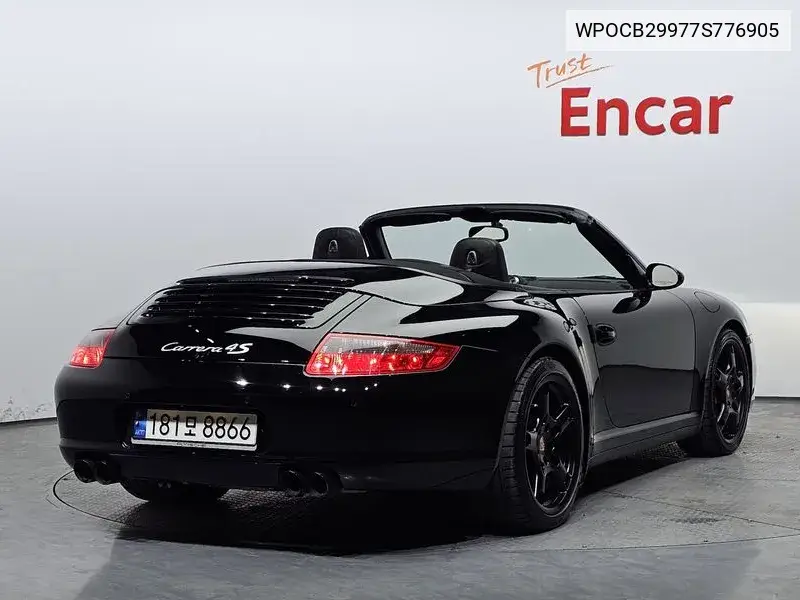 911 Carrera 4S Cabriolet 997 VIN: WPOCB29977S776905 Lot: 39490857