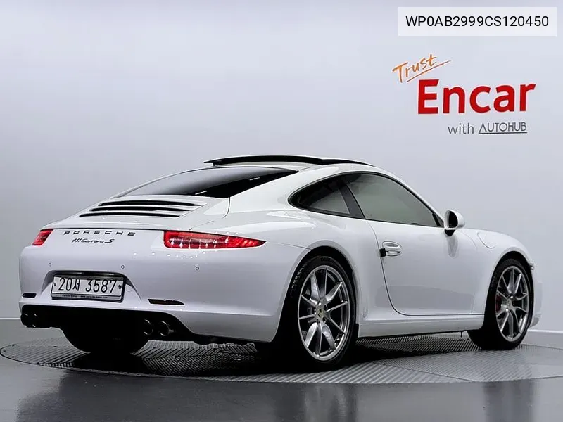 911 Carrera S991 VIN: WP0AB2999CS120450 Lot: 36817264