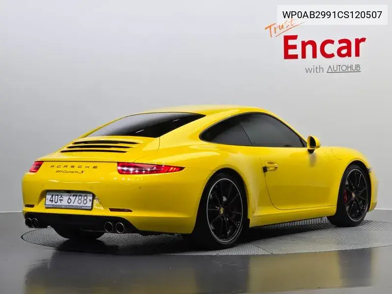 911 Carrera S 991 VIN: WP0AB2991CS120507 Lot: 39586752