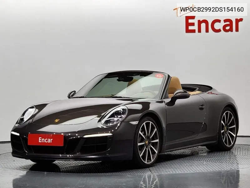 911 Carrera 4S Cabriolet 991 VIN: WP0CB2992DS154160 Lot: 34439699