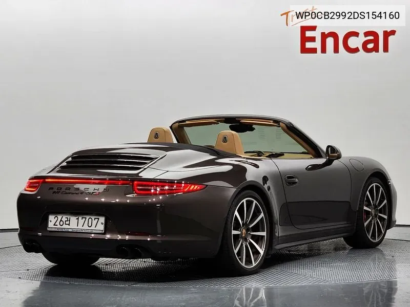 911 Carrera 4S Cabriolet 991 VIN: WP0CB2992DS154160 Lot: 34439699
