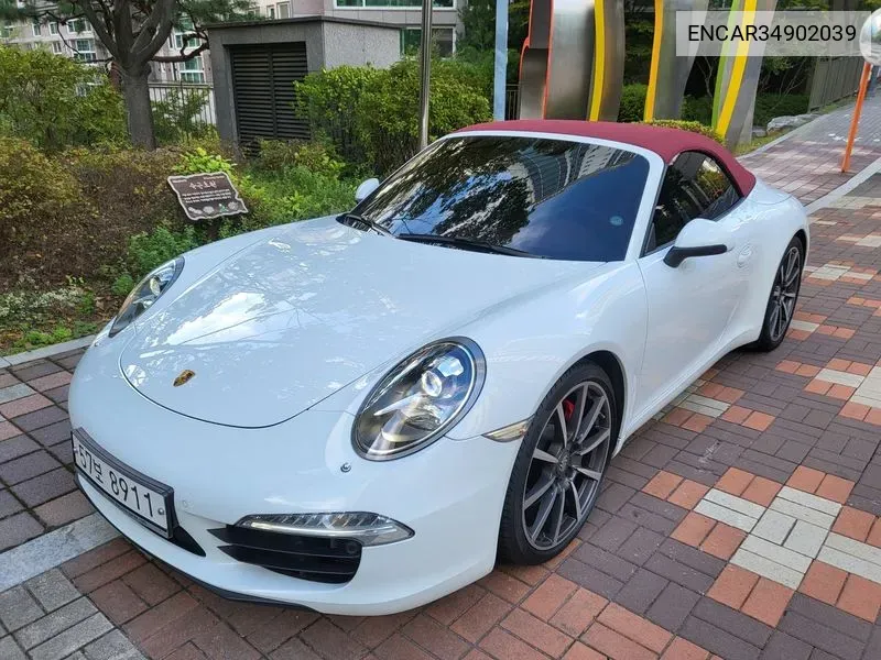 911 Carrera S Cabriolet 991 VIN: ENCAR34902039 Lot: 34902039