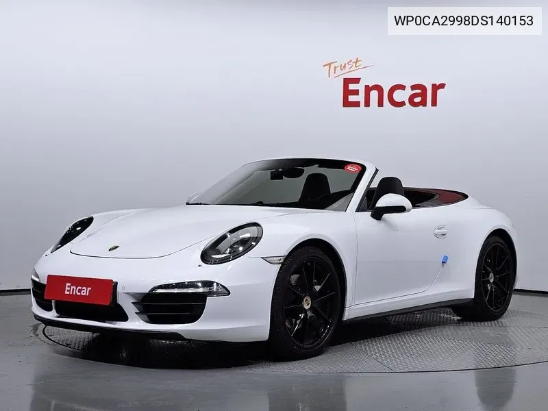 911 Carrera 4 Cabriolet 991 VIN: WP0CA2998DS140153 Lot: 38352071