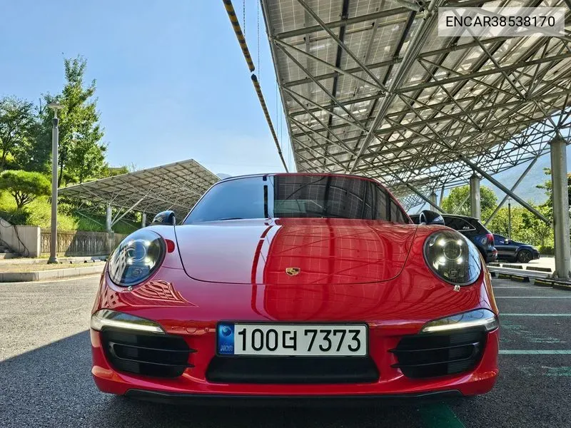 911 Carrera 4 Cabriolet 991 VIN: ENCAR38538170 Lot: 38538170