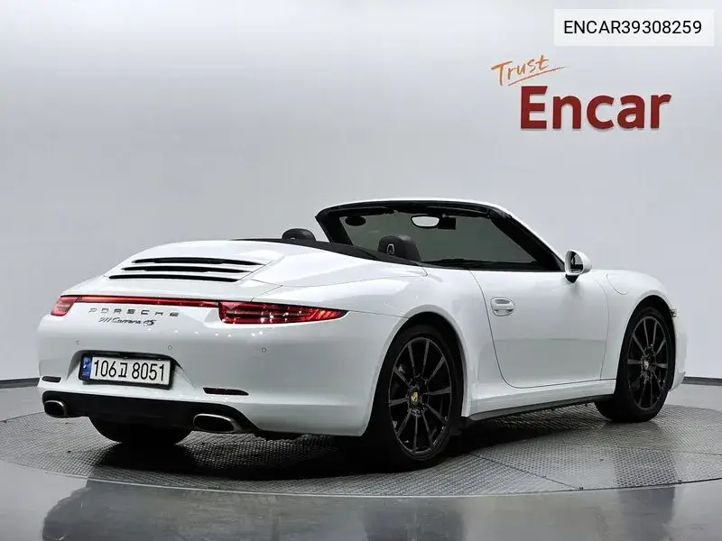 911 Carrera 4 Cabriolet 991 VIN: WP0CA299XDS140168 Lot: 39280179