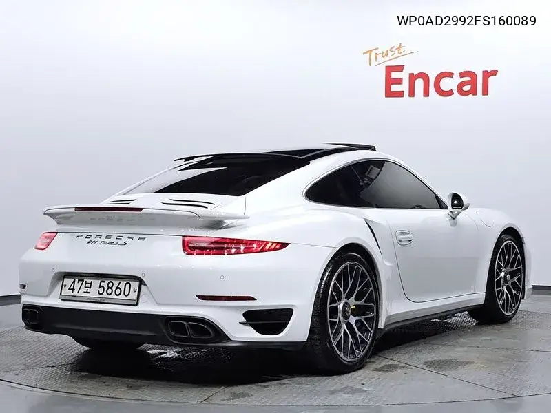 911 Turbo S 991 VIN: WP0AD2992FS160089 Lot: 39938007