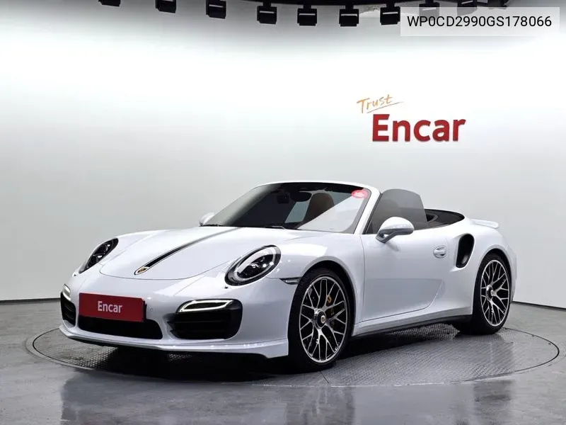 911 Turbo S Cabriolet 991 VIN: WP0CD2990GS178066 Lot: 38597212