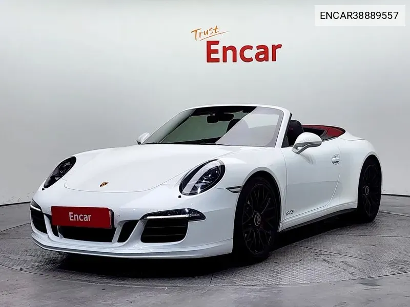 911 Carrera Gts Cabriolet 991 VIN: ENCAR38889557 Lot: 38889557