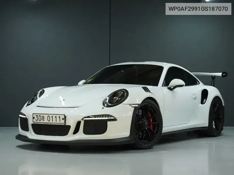 911 Gt3 Rs 991 VIN: WP0AF2991GS187070 Lot: 38998530