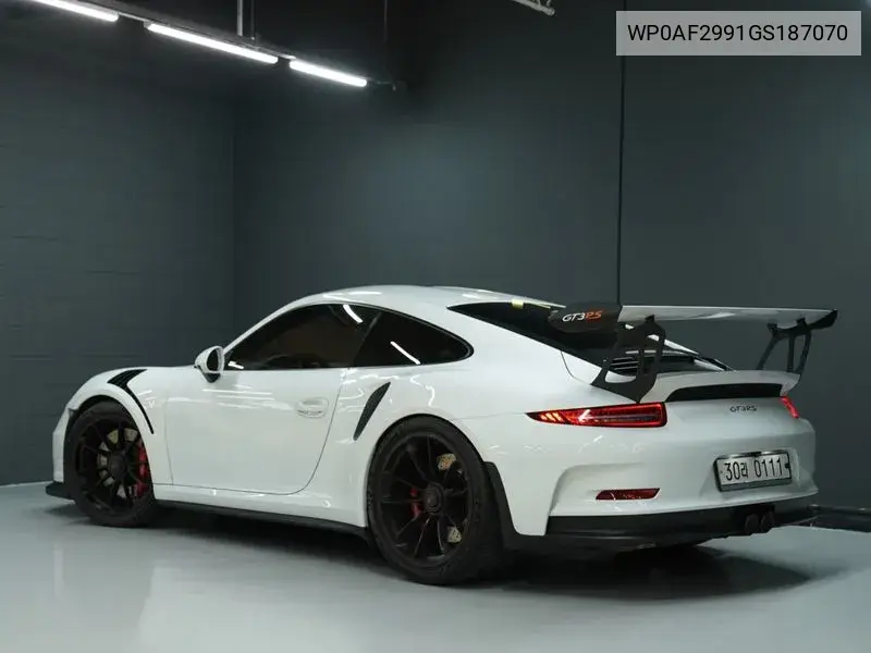 911 Gt3 Rs 991 VIN: WP0AF2991GS187070 Lot: 38998530
