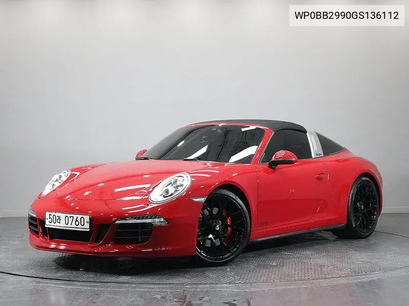 911 Targa 4 Gts 991 VIN: WP0BB2990GS136112 Lot: 39628574