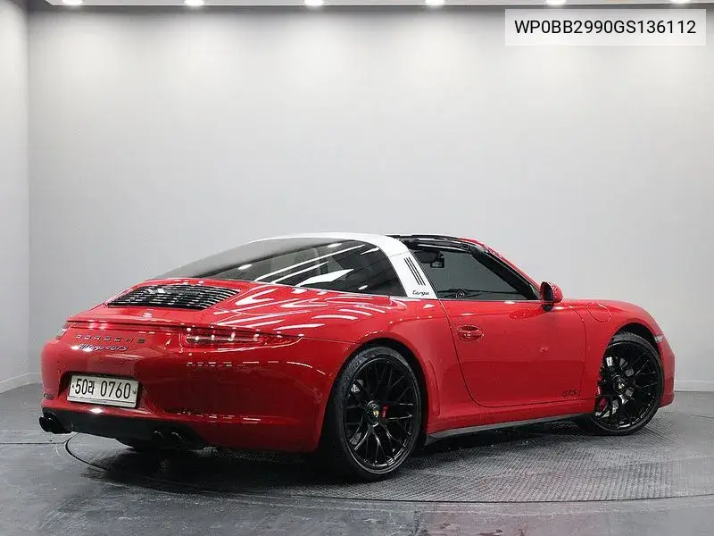 911 Targa 4 Gts 991 VIN: WP0BB2990GS136112 Lot: 39628574