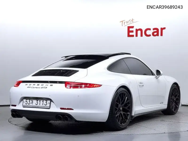 911 Carrera Gts 991 VIN: ENCAR39689243 Lot: 39689243
