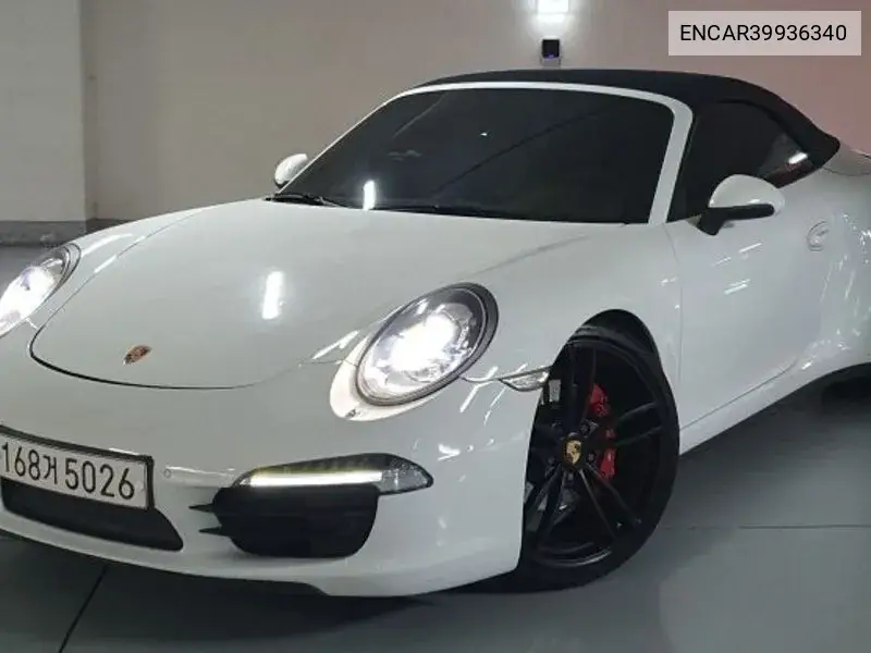 911 Carrera 4 Cabriolet 991 VIN: ENCAR39936340 Lot: 39936340