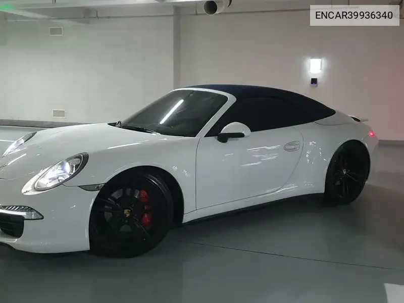 911 Carrera 4 Cabriolet 991 VIN: ENCAR39936340 Lot: 39936340