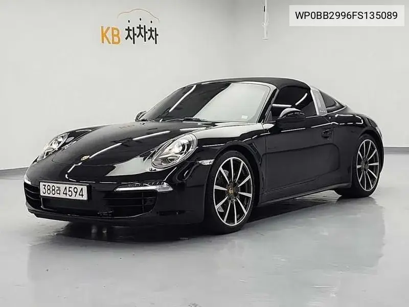 911 Targa 4S 991 VIN: WP0BB2996FS135089 Lot: 39945887