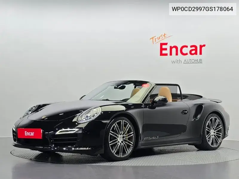 911 Turbo S Cabriolet 991 VIN: WP0CD2997GS178064 Lot: 40011989
