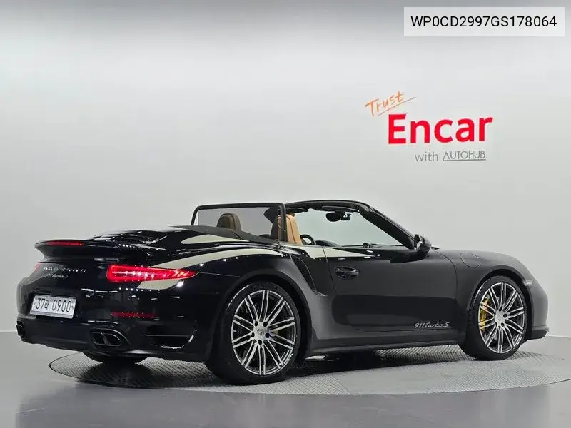 911 Turbo S Cabriolet 991 VIN: WP0CD2997GS178064 Lot: 40011989