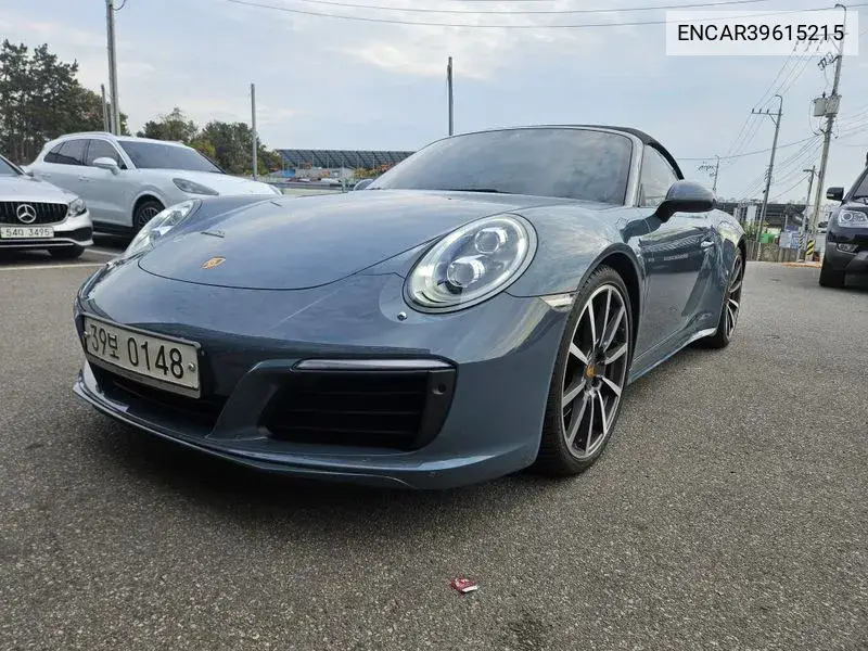 911 Carrera 4S Cabriolet 991 VIN: ENCAR39615215 Lot: 39615215